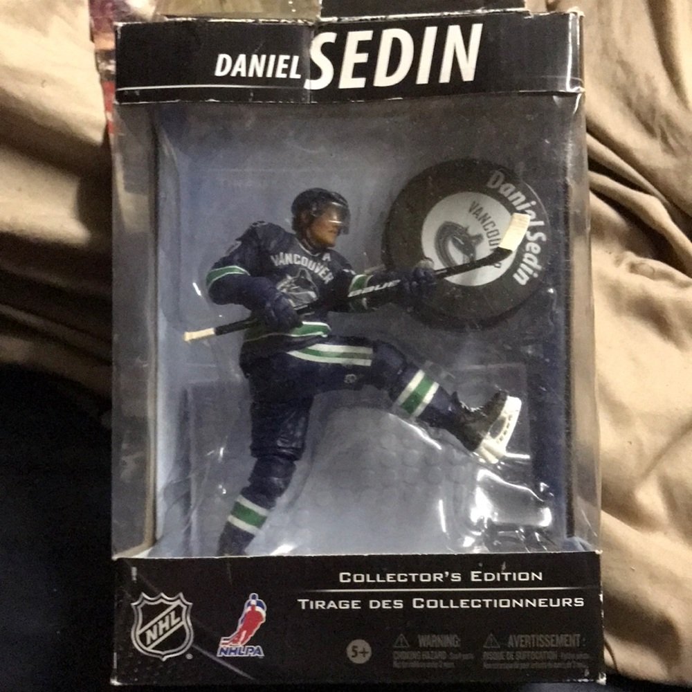 McFarlane action figure Daniel Sedin